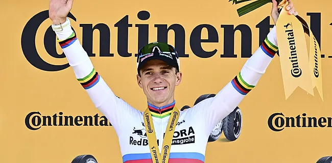 Evenepoel richt zich na tijdritzege tot alle Belgen