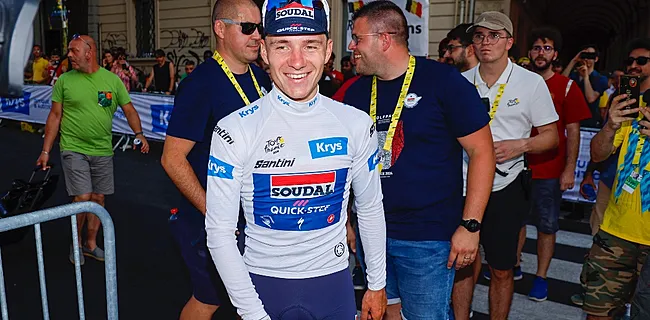 Evenepoel geeft opvallende reden waarom hij Pogacar niet kon volgen