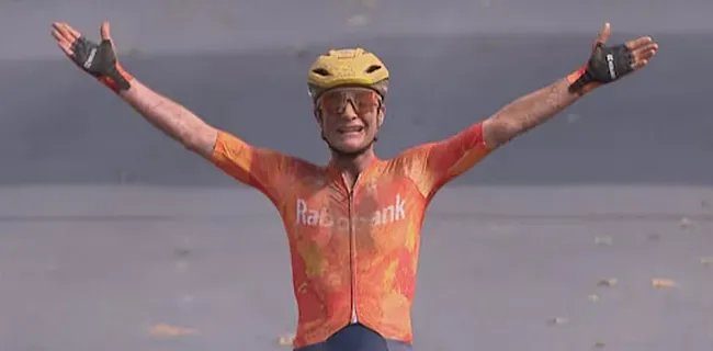 Marianne Vos in tranen na gouden triomf op WK Gravel