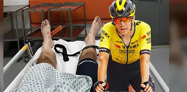 Cian Uijtdebroeks aangereden door auto op training