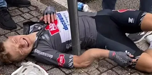 Horrorcrash bedreigt carrière van Alpecin-renner
