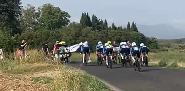 Schokkende nieuwe beelden Vuelta-protest duiken op