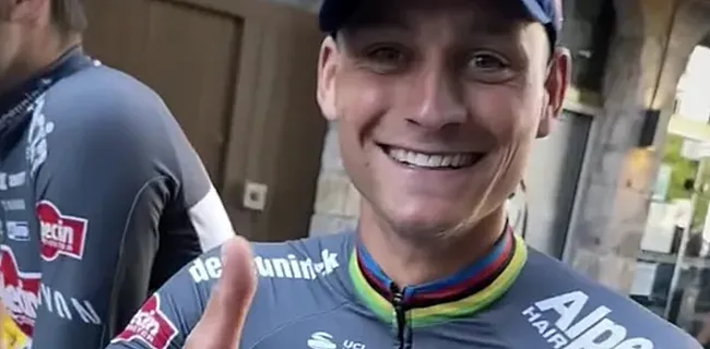 TUSSENSPRINT: Nys en Van der Poel dollen, eerste incident Van Aert