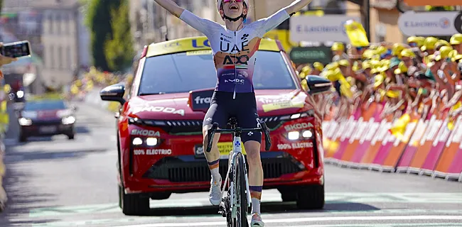 Verrassende winnares in eerste bergrit Tour de France