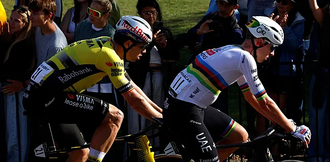 Wereldkampioen Pogacar laat zich opvallend uit over Van Aert