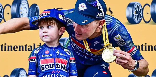Wauw! Zoontje Merlier beleeft magisch moment in Tour-coulissen