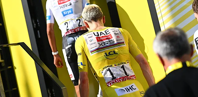 Tadej Pogacar incasseert megaklap in Tour de France