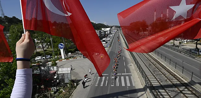 Ronde van Turkije compleet op zijn kop na monsterberg
