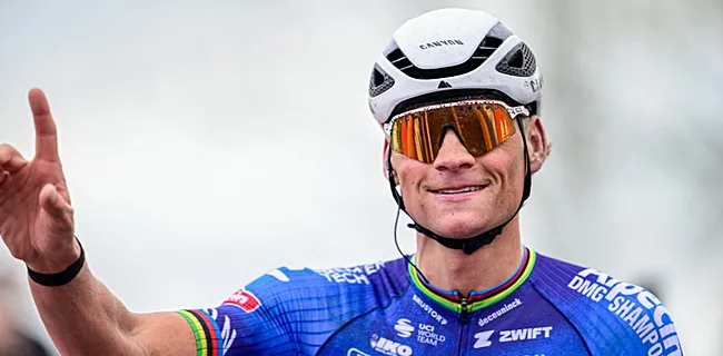 Van der Poel heerst in hondenweer op gravel van Tirreno-Adriatico