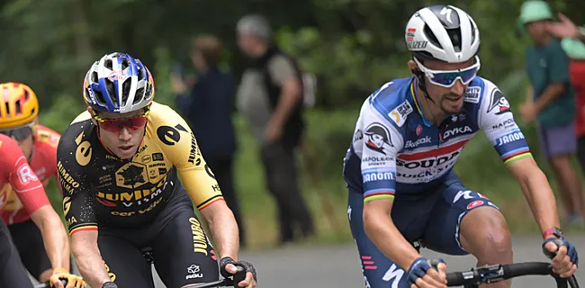 Julian Alaphilippe komt met slecht nieuws voor Wout van Aert