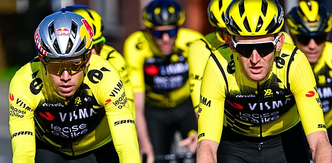 Benoot laat Van Aert achter bij Visma: 