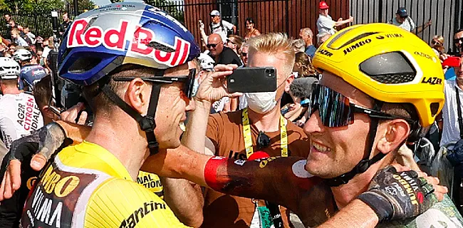 Van Aert geniet van emotioneel moment: 