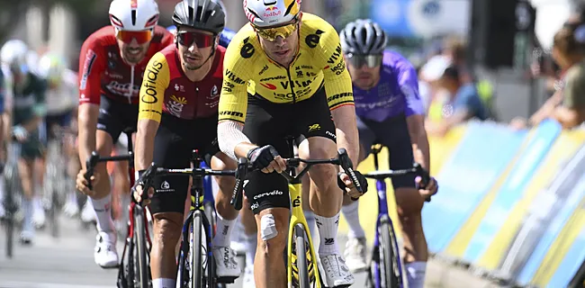 Van Aert komt met veelzeggende reactie na vierde rit