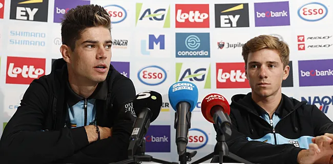 Van Aert maakt komaf met geruchten over conflict met Evenepoel