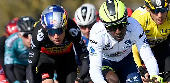 Girmay 'profiteert' van Van Aert