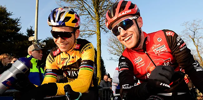 Iserbyt dolt met Van Aert op Strava