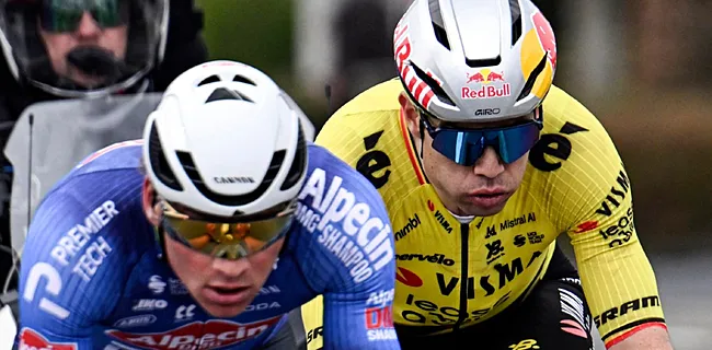 Wout van Aert moet wat toegeven over gedrag Van der Poel