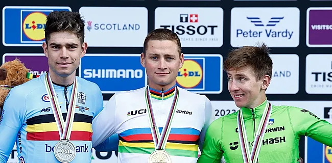 Campenaerts openhartig over reactie Van Aert na zoveelste WK-zilver