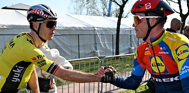 Pedersen steekt de loftrompet: Van Aert kaatst de bal gevat terug