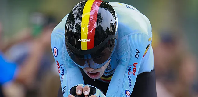Van Aert duidelijk over favorietenrol op EK tijdrijden