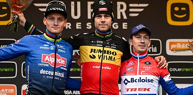 Concurrent 'vervloekt' Van Aert en Van der Poel: