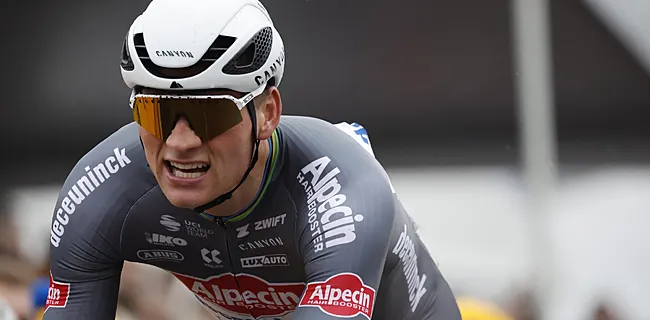 Opvallend gegeven bij Mathieu Van der Poel in aanloop naar Ronde van Vlaanderen