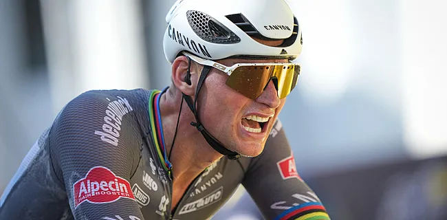 Plots gaat alles mis: Van der Poel wankelt in Tour