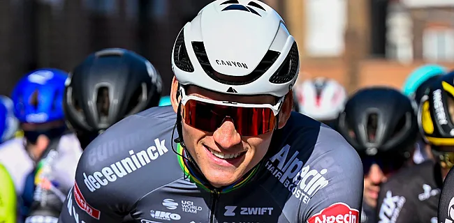 Dit heeft Mathieu van der Poel te zeggen over de mislukte sprint