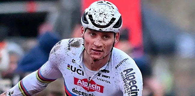 Mathieu van der Poel blijft ongeslagen met vijfde zege in Besançon