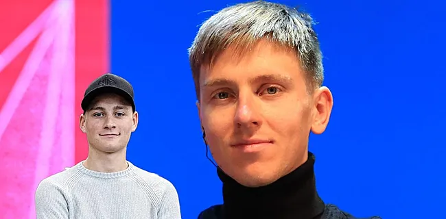 Opvallend onderonsje Van der Poel en Pogacar: ''Dacht dat ik je kon breken''