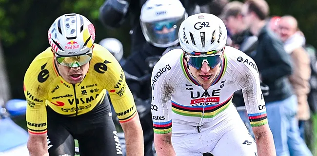 Van Aert heeft fikse waarschuwing in huis voor Pogacar na zware crash