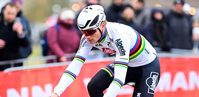 Geen Lamborghini: Van der Poel maakt opmerkelijke entree in Antwerpen