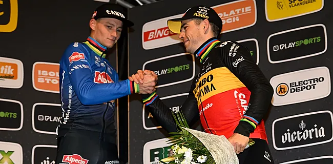 Van Aert over rivaliteit met Van der Poel: 'Dat vind ik mooi'