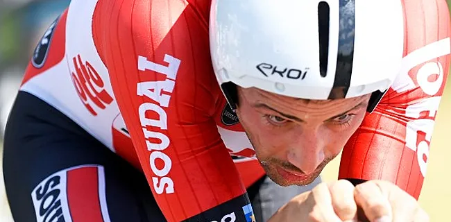 Campenaerts na knappe derde plaats: 
