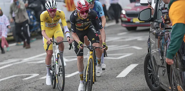 ‘Pogacar voor de start in botsing met ploegwagen Visma’