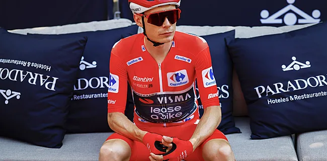 Vingegaard is rode trui kwijt: 