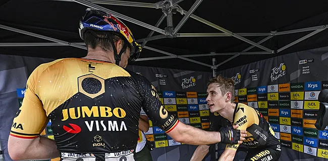 Vingegaard steekt 'vriend' Van Aert een speciaal hart onder de riem