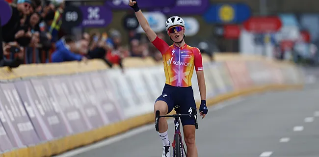 Vollering wint Amstel Gold Race na aanval op Cauberg, Kopecky tweede