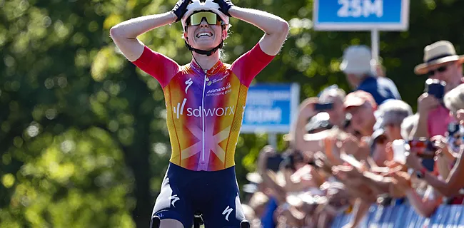 Demi Vollering kroont zich tot Nederlands kampioene na knappe solo