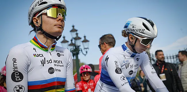Kopecky piloteert Wiebes naar zege in Giro Women