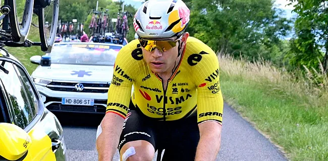 Drama voor Van Aert: opgave in Auvergne door blessure