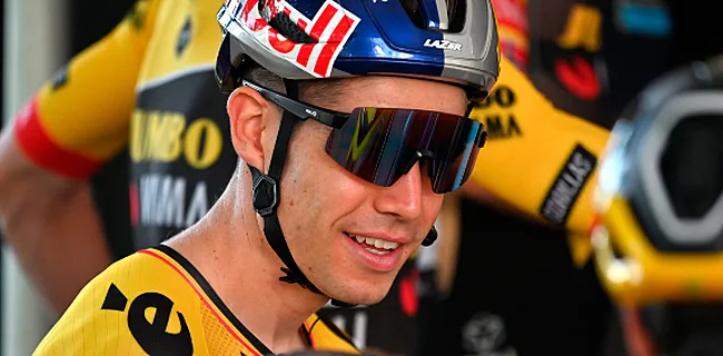 Jumbo-Visma viert verjaardag Van Aert op opvallende wijze