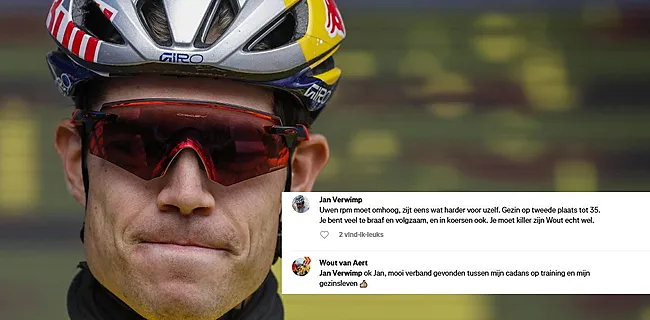 Wout Van Aert laat zich niet doen: snoeihard tegen kritische fan