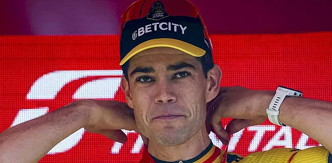 Avondmaal na slijtageslag valt Van Aert zwaar: 