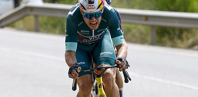 Van Aert mist zege maar net in bergetappe Vuelta