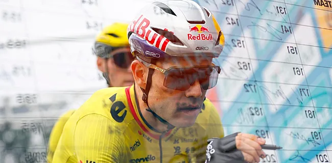 Nieuwe optater: Van Aert moet alweer wonden likken