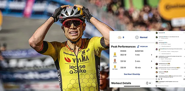 Nooit vertoonde cijfers: Van Aert verpulvert eigen records