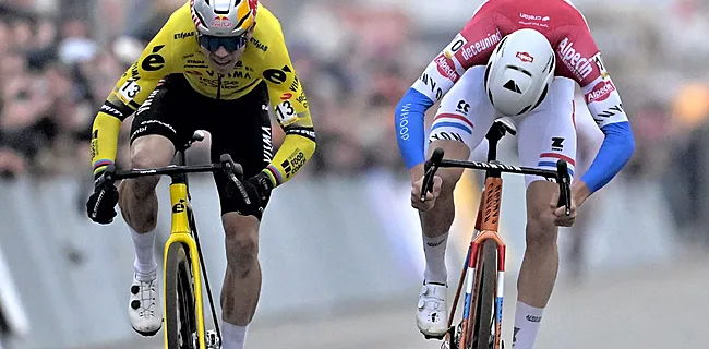 Del Grosso snapt niets van Van Aert: 