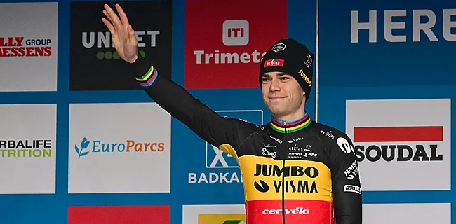 Aangename verrassing voor Van Aert in Herentals: 'Niet evident'
