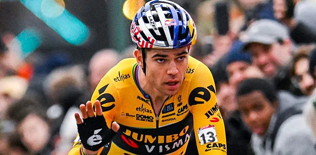 Organisatoren helpen Van Aert een handje bij terugkeer